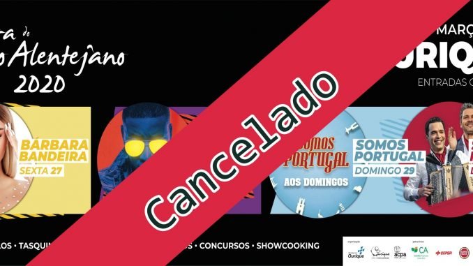 Ourique: Feira do Porco Alentejano foi cancelada