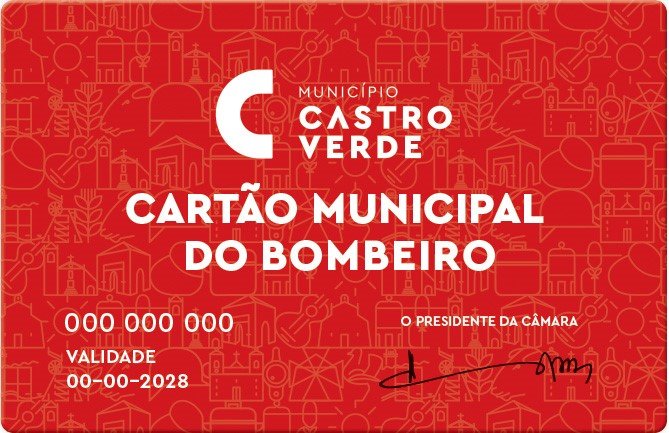Câmara de Castro Verde cria Cartão Municipal do Bombeiro