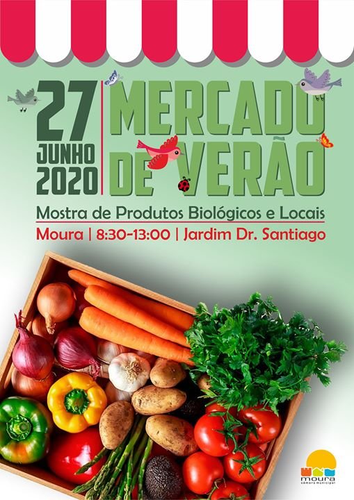 Moura: Mostra de Produtos Biológicos e Locais realiza-se no dia 27 de junho