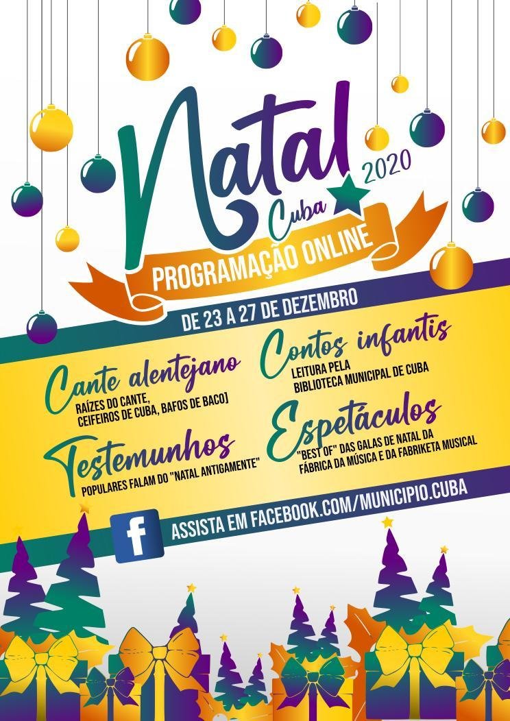 CUBA: MUNICÍPIO ASSINALA ÉPOCA NATALÍCIA COM PROGRAMAÇÃO ONLINE
