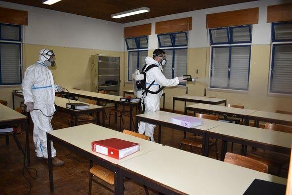 Município de Aljustrel está a proceder à desinfeção de todas as escolas públicas do concelho