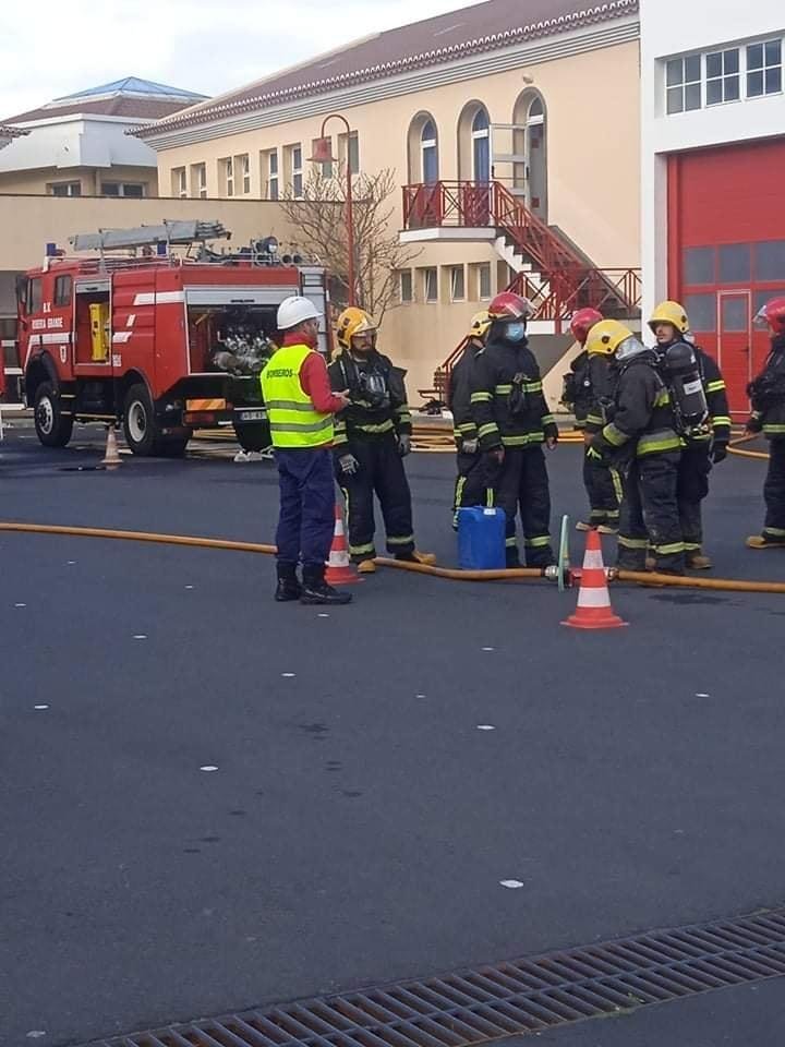 Bombeiros de Aljustrel participaram numa Ação de Formação nos Açores