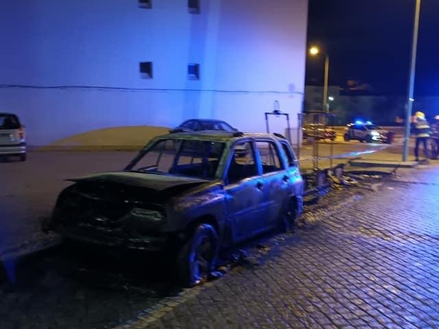 Incêndio destruiu viatura e Ecoponto em Beja