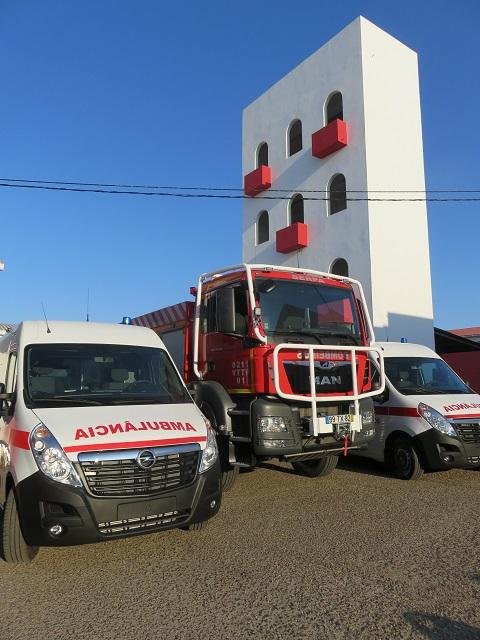 Câmara de Serpa reforça apoio aos bombeiros locais