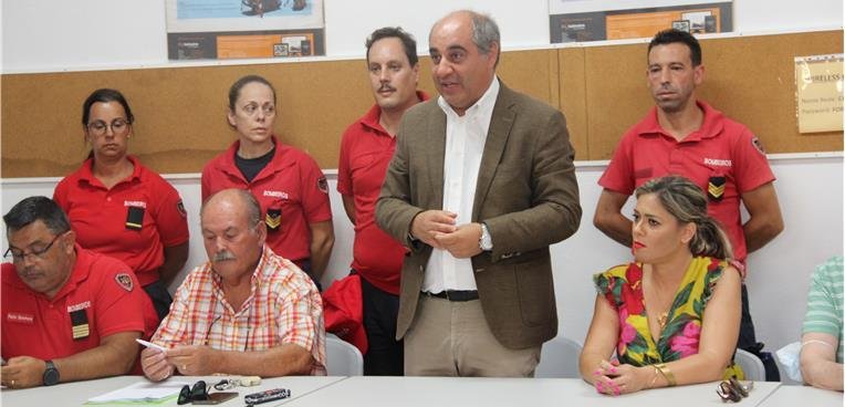 Constituída 2.ª Equipa de Intervenção Permanente dos Bombeiros Voluntários de Beja
