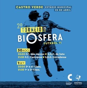 Futebol: 2º Torneio da Biosfera começa hoje em Castro Verde