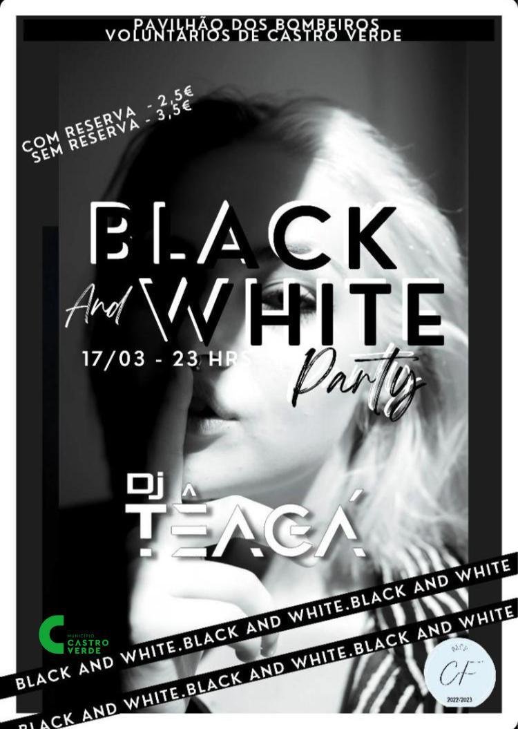 Finalistas de Castro Verde organizam “Black and White Party” esta sexta-feira