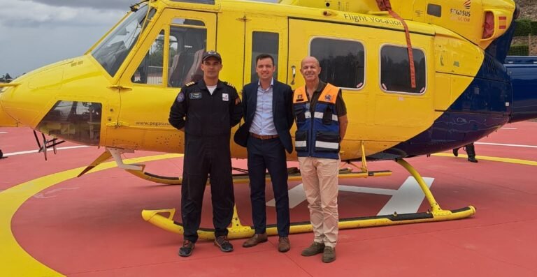 Helicóptero de combate a incêndios já está instalado em Ourique