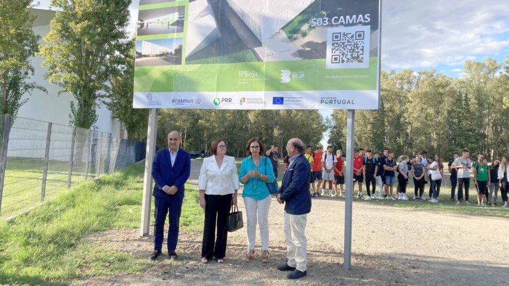 Residência de estudantes do IPBeja entra em fase final de construção