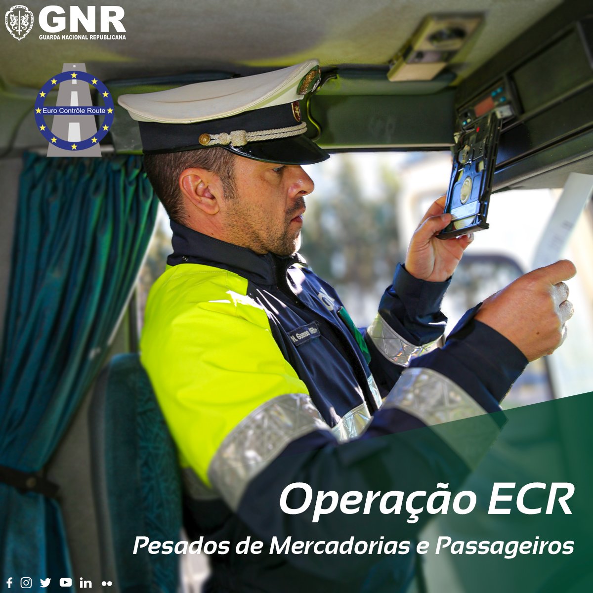 GNR faz balanço da operação “Euro Contrôle Route”