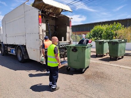 Município de Serpa tem no terreno uma operação de lavagem de contentores