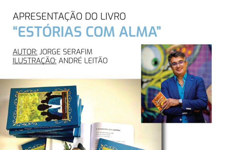 Jorge Serafim apresenta hoje o livro “Estórias com Alma” em Almodôvar