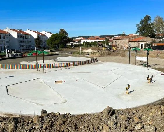 Vidigueira: Obra do Parque Urbano prossegue a “bom ritmo”