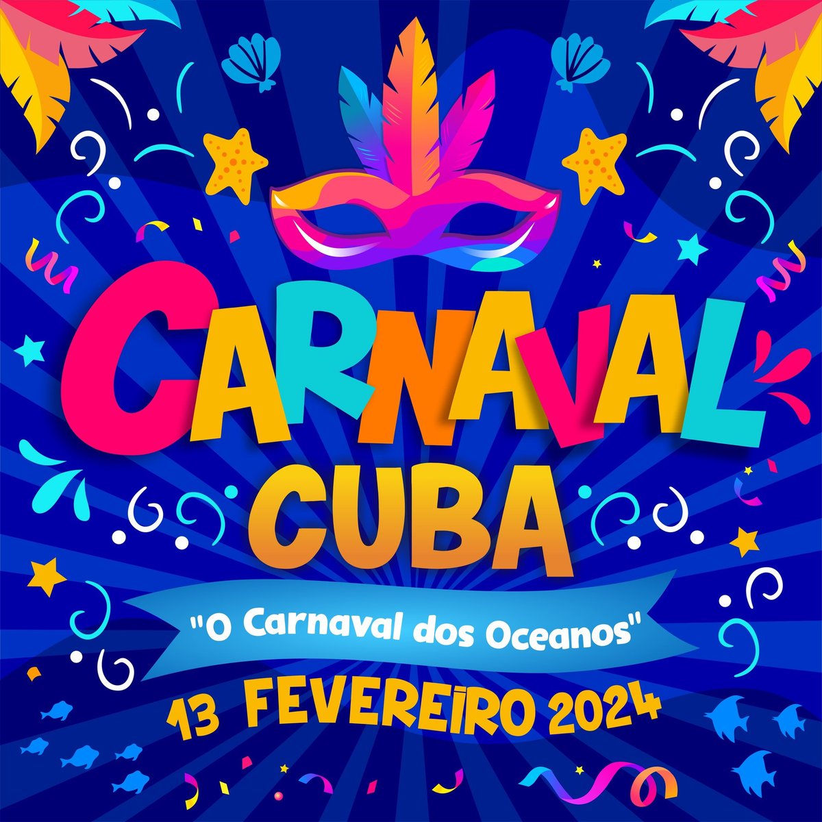 Rádio Castrense “O Carnaval dos Oceanos” é o tema do Carnaval de Cuba