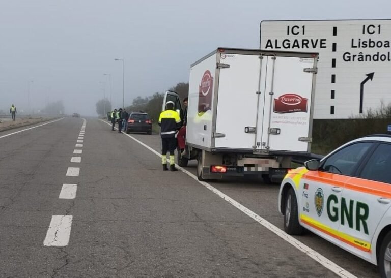 GNR de Beja deteve 9 pessoas em flagrante delito e 143 infrações rodoviárias