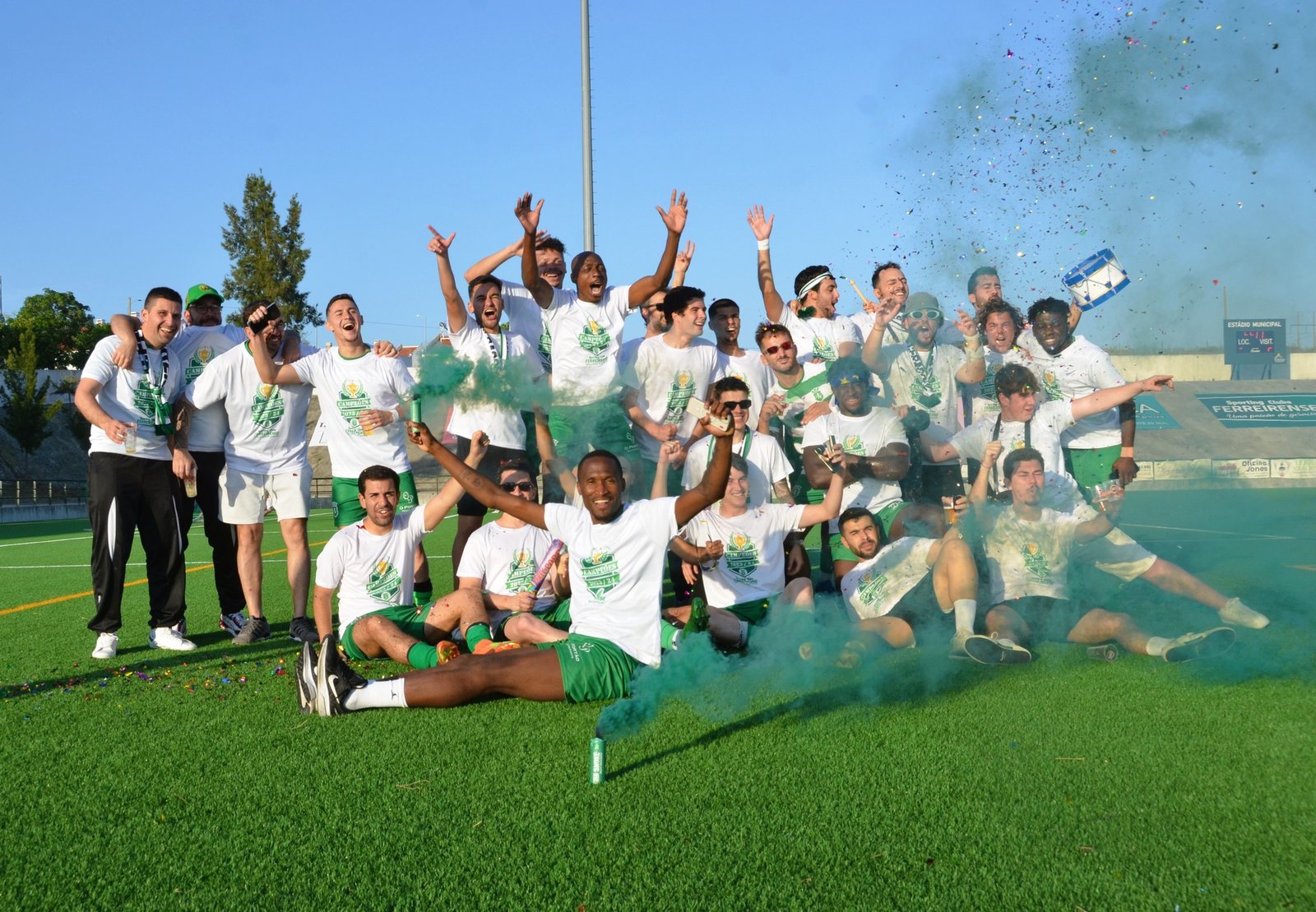 Sporting Ferreirense venceu o Campeonato Distrital da 2ª Divisão