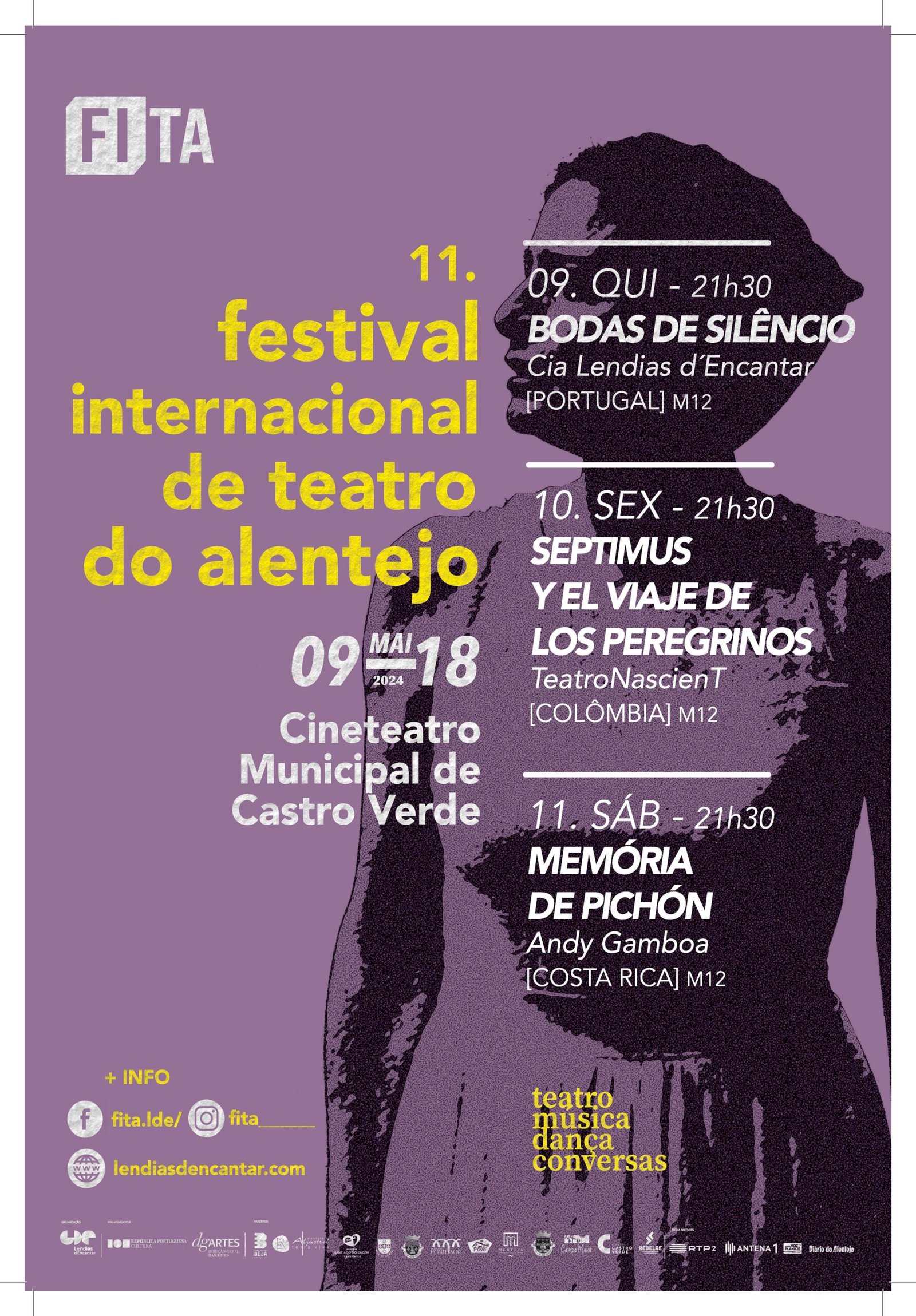 11º Festival Internacional de Teatro do Alentejo arranca esta quinta-feira em Castro Verde