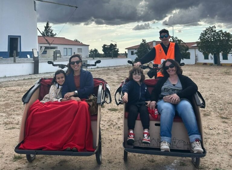 Passeios de Trishaw continuam a ser um sucesso em Castro Verde