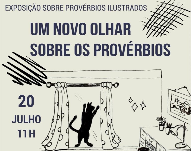 Exposição sobre provérbios ilustrados para ver em Ferreira do Alentejo