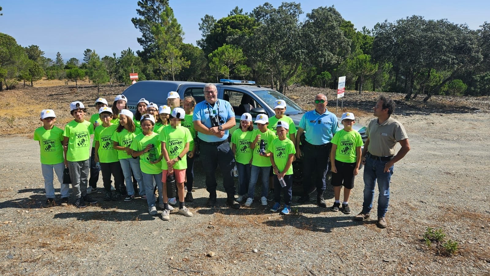 GNR de Moura participou nos Ateliers de Verão do Município