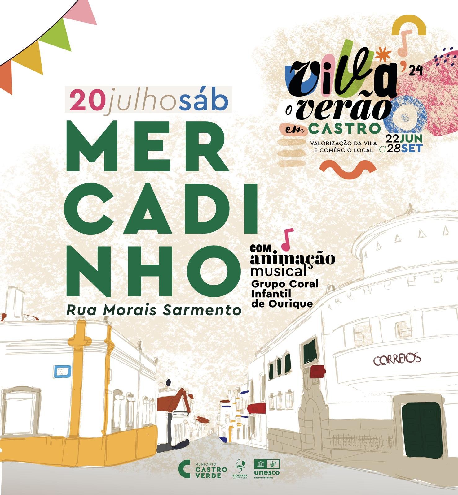 “Viva o Verão” em Castro traz Animação Musical com o Grupo Coral Infantil de Ourique