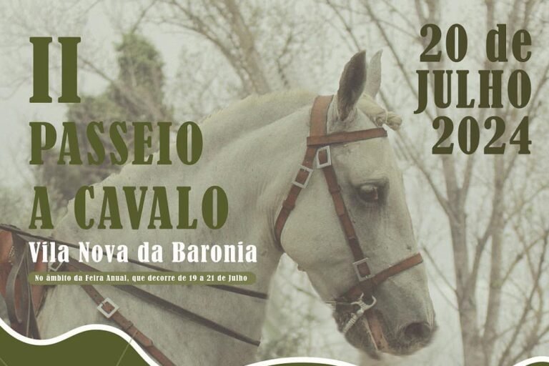 II Passeio a Cavalo realiza-se hoje em Vila Nova da Baronia