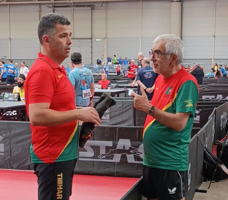 Dois atletas de Serpa participaram no Campeonato do Mundo de Veteranos de Ténis de Mesa