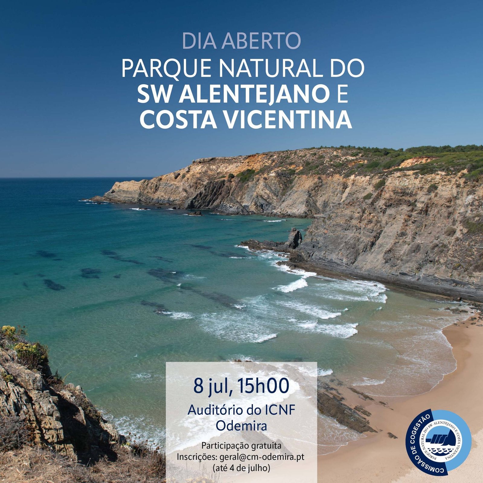 Dia Aberto do Parque Natural do Sudoeste Alentejano e Costa Vicentina assinala-se a 8 de julho