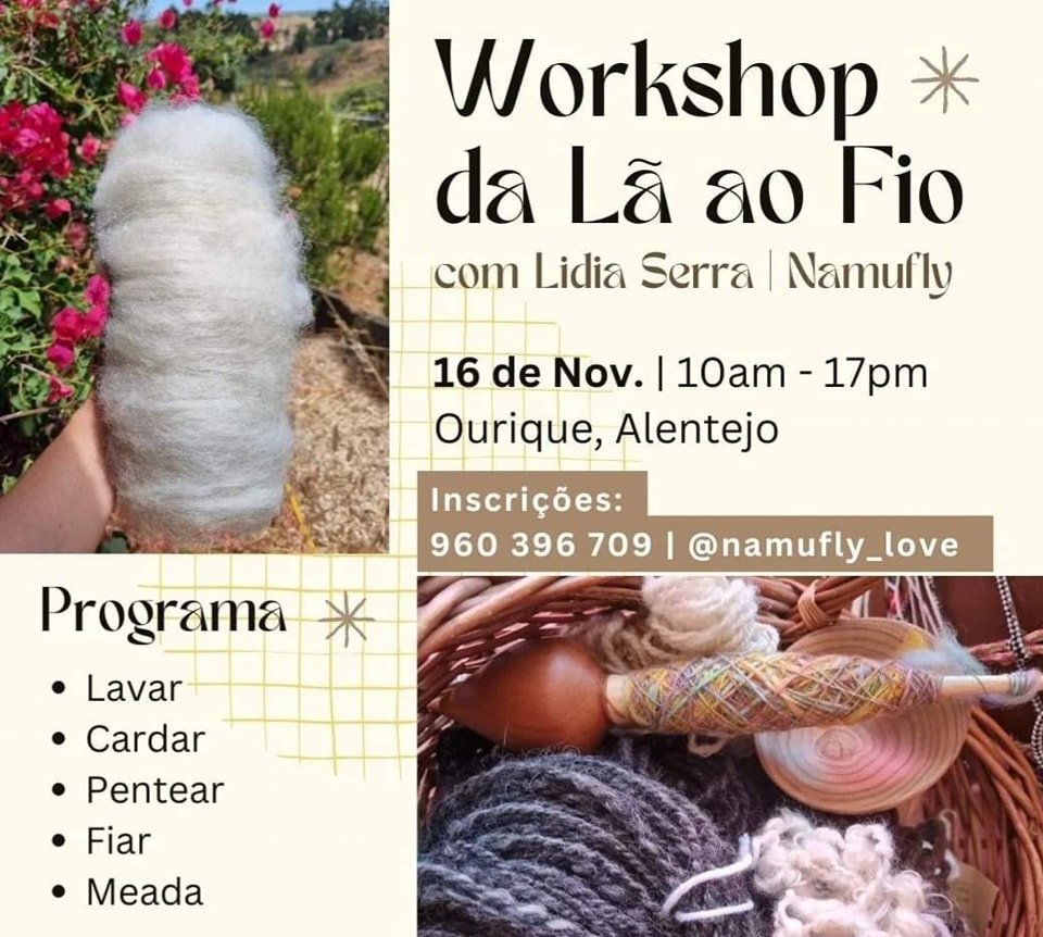 Workshop “da Lã ao fio” decorre hoje em Ourique