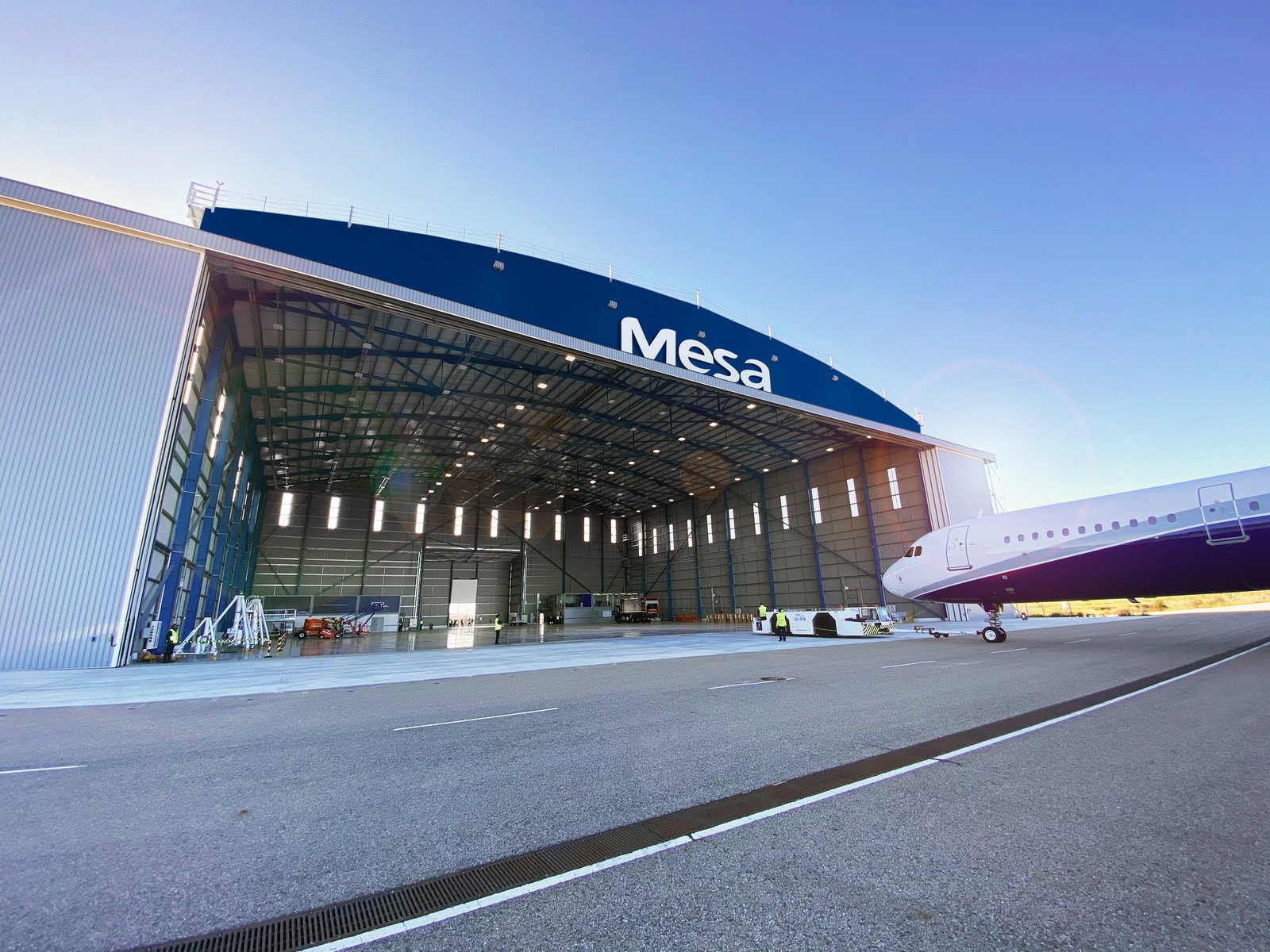 Aeroporto de Beja: Construção do novo hangar da empresa MESA  deve arrancar em janeiro de 2025
