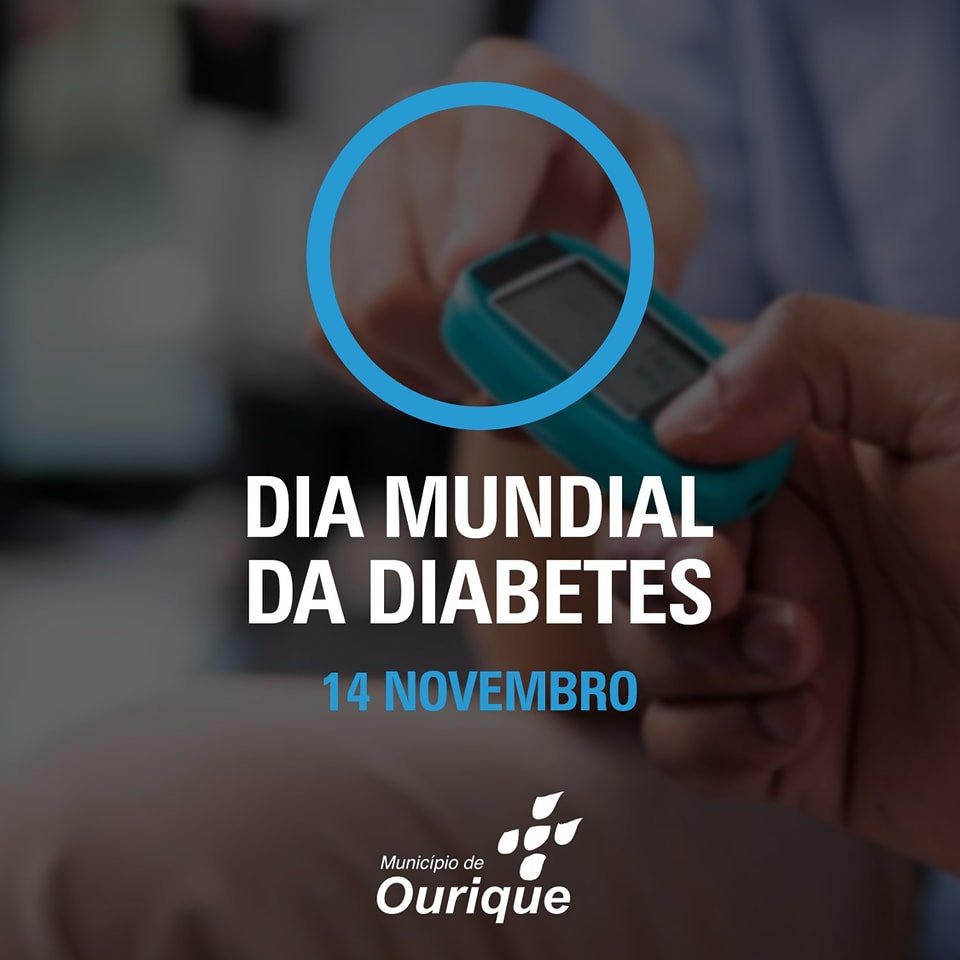 Ourique assinala Dia Mundial da Diabetes e ilumina de azul a rotunda da entrada da vila