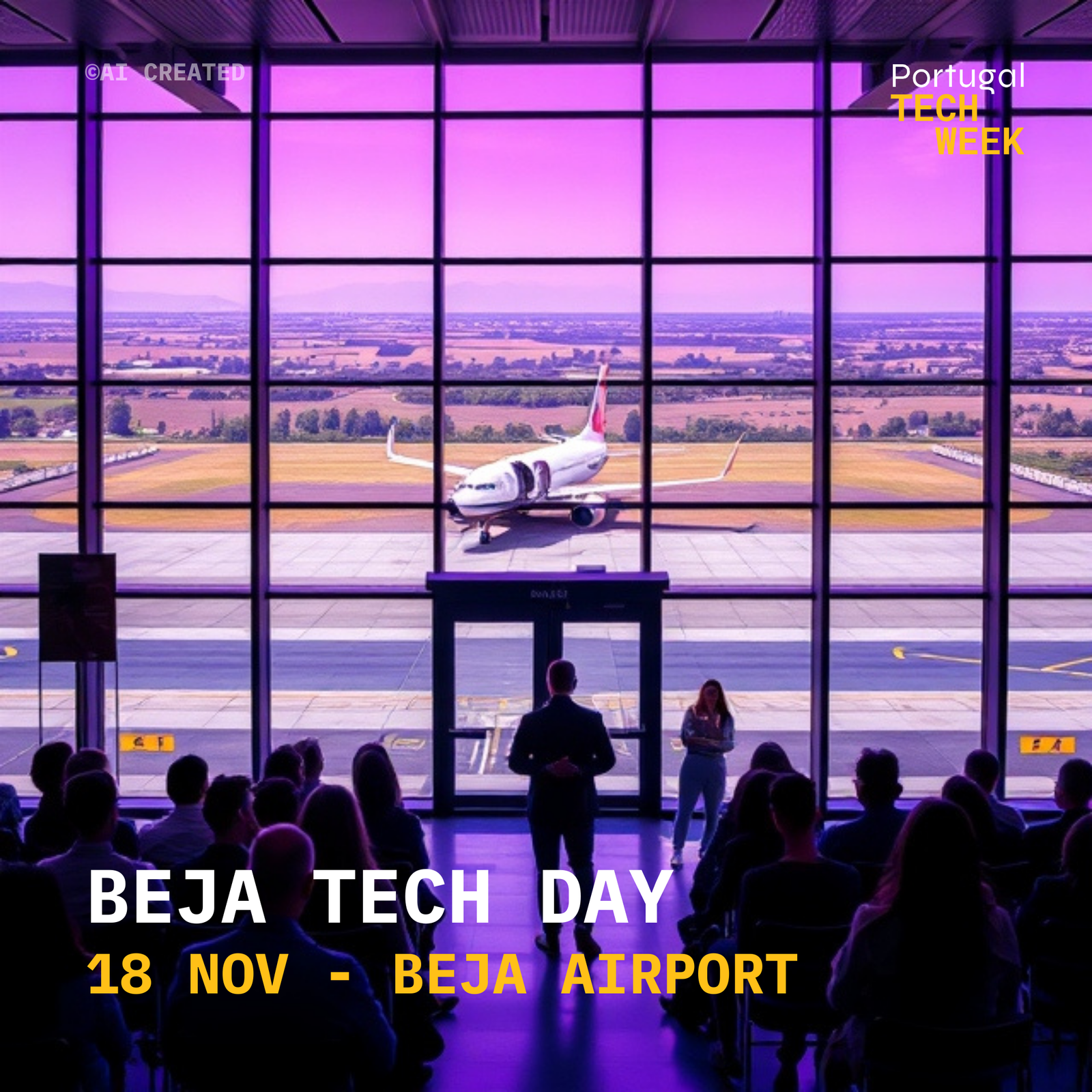 Aeroporto de Beja acolhe o “Beja Tech day” na próxima segunda-feira