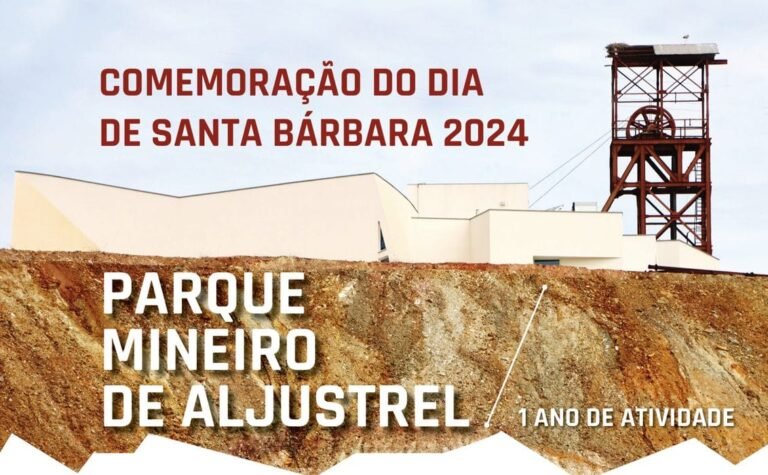 Parque Mineiro de Aljustrel comemora 1 ano no dia 4 de dezembro