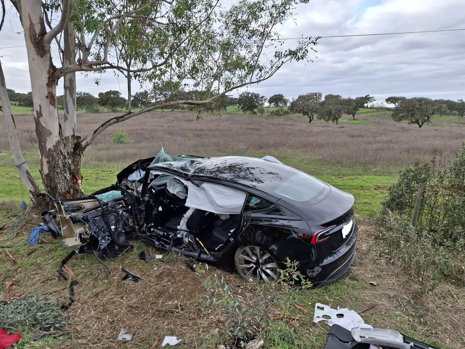 Trânsito Condicionado na EN2 entre Castro Verde e o Rosário – Despiste causa um ferido grave e dois ligeiros (ACT)