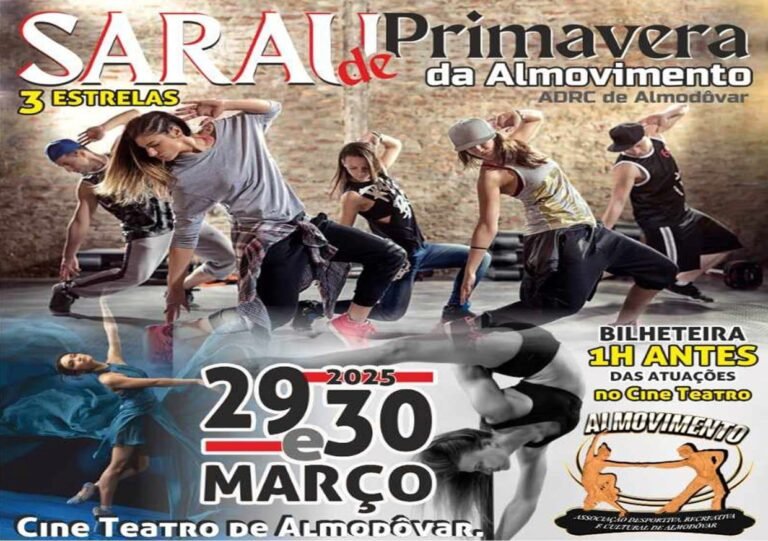 Sarau de Primavera da ALMOVIMENTO prossegue este domingo em Almodôvar