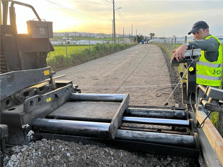 Beja: Iniciou-se a execução da repavimentação da Estrada do Sacramento