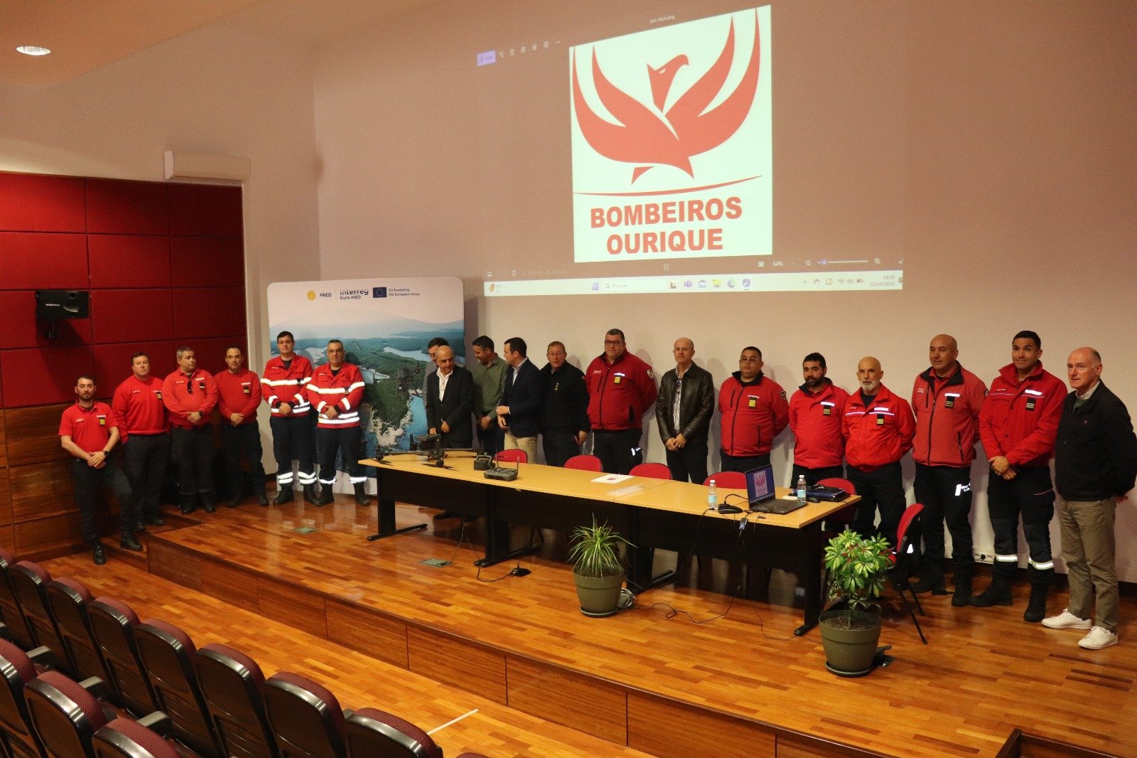 Em Ourique realizou-se esta terça-feira uma reunião de comandantes dos corpos de bombeiros do Baixo Alentejo