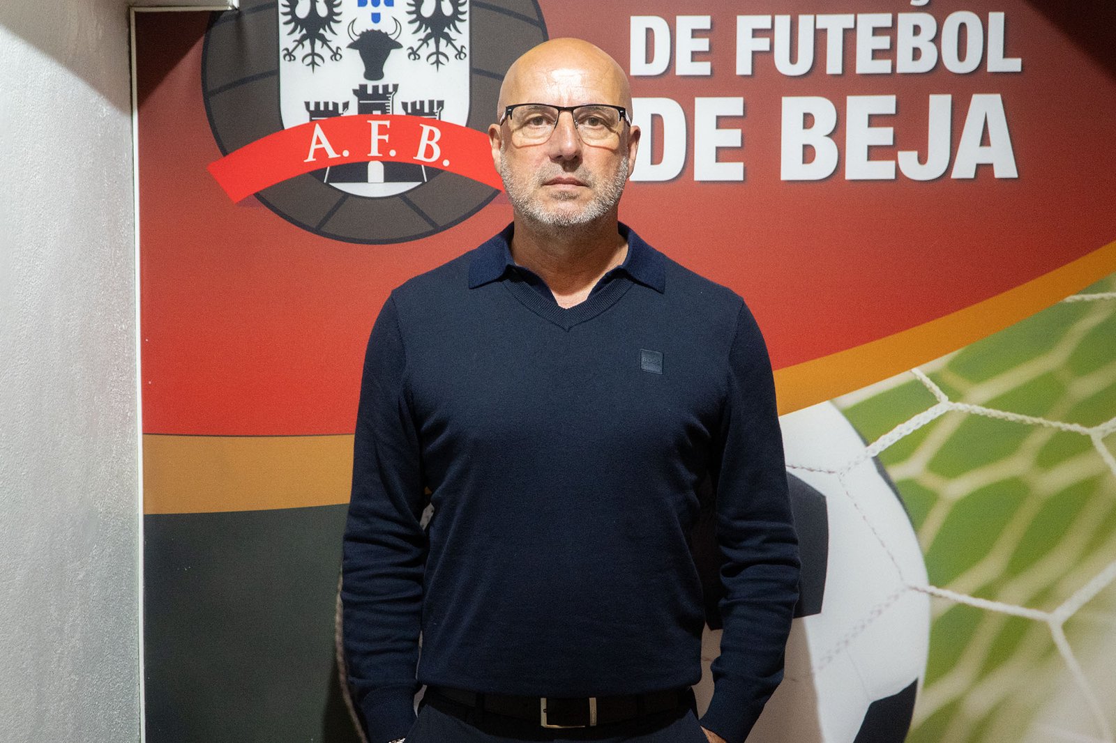 Carlos Pereira tomou posse enquanto presidente da Associação de Futebol de Beja