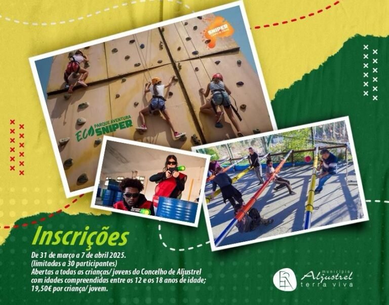 Município de Aljustrel volta a organizar a iniciativa “Partimos à Aventura” para crianças e jovens
