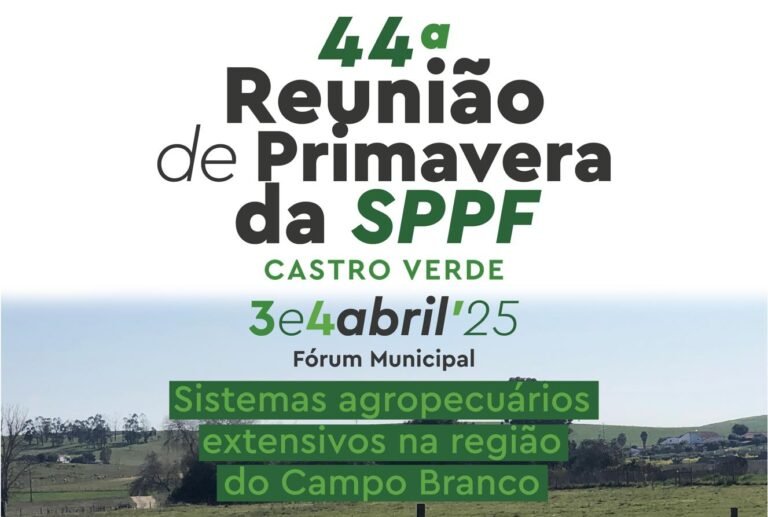 Castro Verde acolhe a 44ª Reunião de Primavera da Sociedade Portuguesa de Pastagens e Forragens