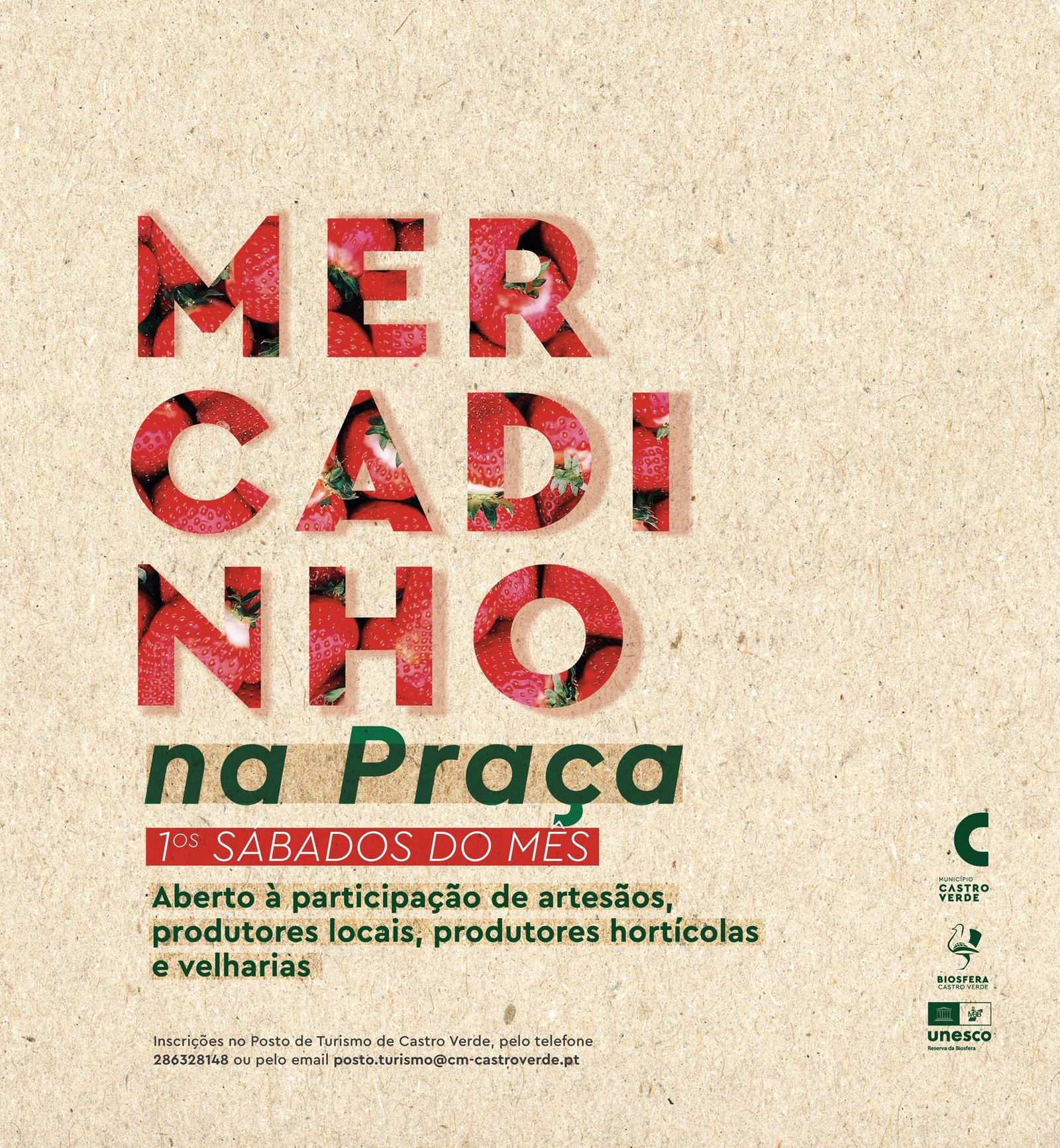 Castro Verde: Praça da República recebe hoje mais um Mercadinho