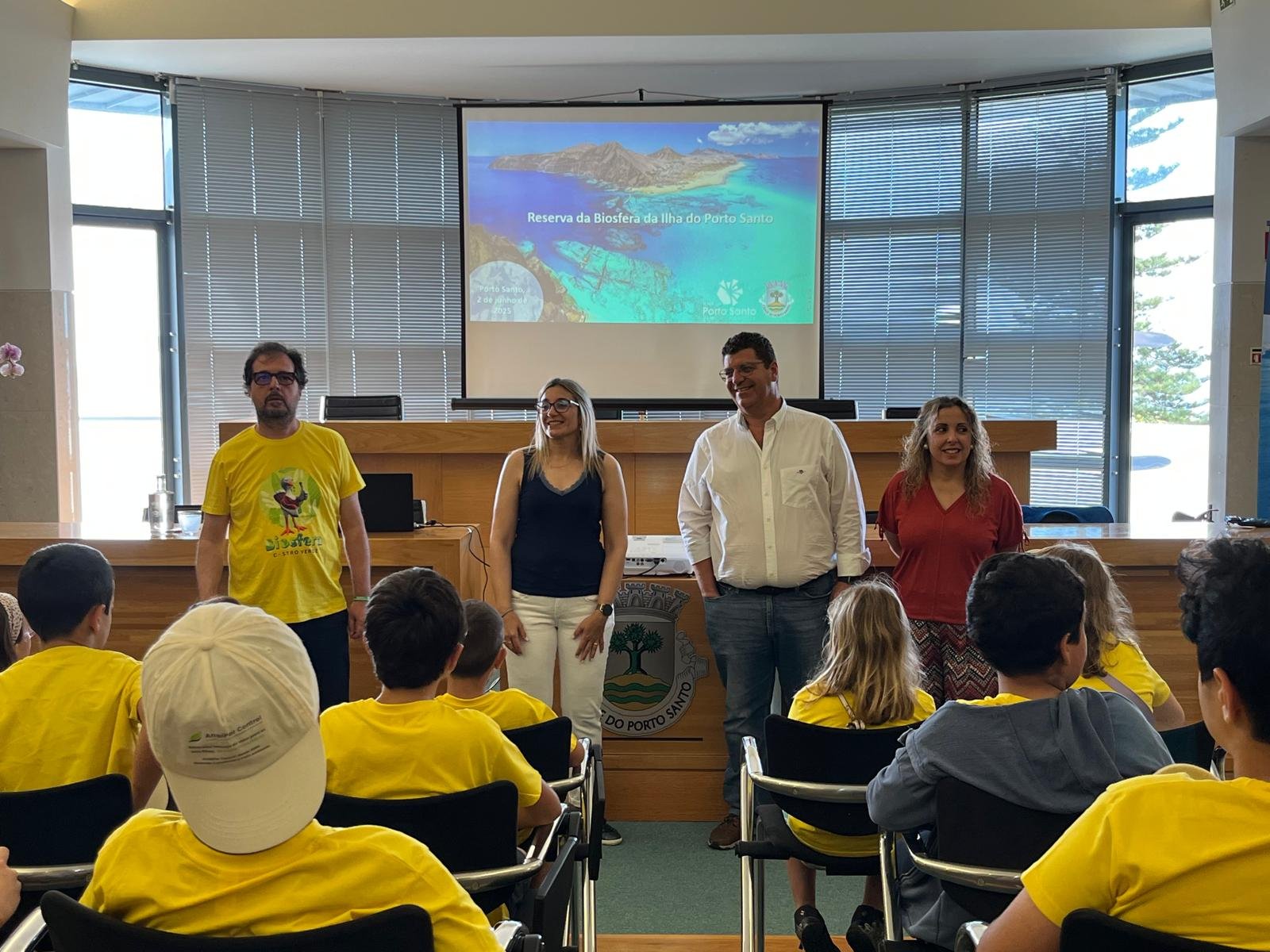 Alunos de Castro Verde visitam Reserva da Biosfera de Porto Santo em intercâmbio escolar