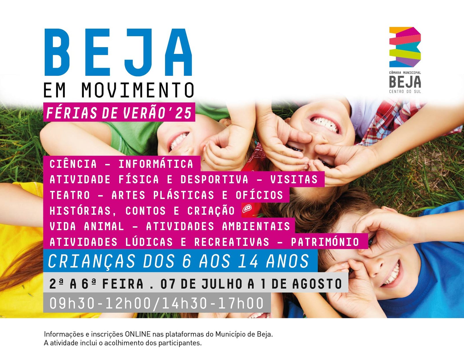 Câmara Municipal de Beja lança programa “Beja em Movimento” para Férias de verão