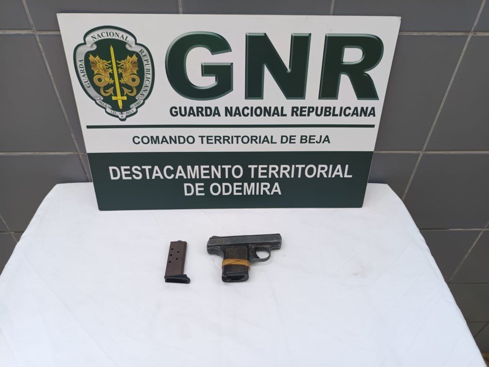 GNR detém homem por posse de arma proibida em Odemira