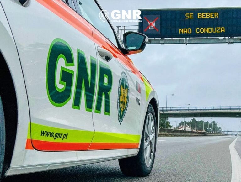 GNR de Beja deteve 20 pessoas e registou um morto em acidentes rodoviários numa semana