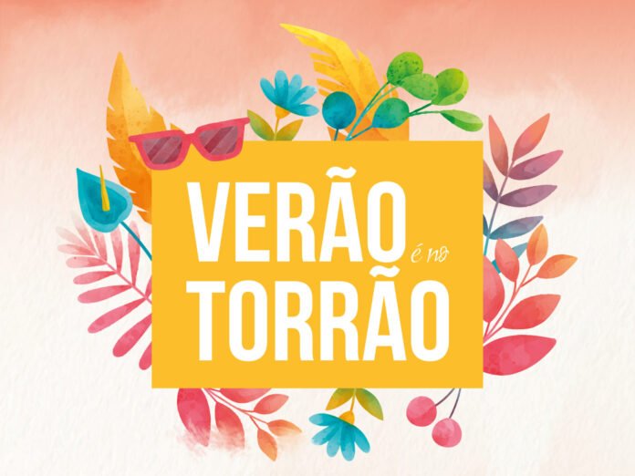 imagem mural - Verão é no Torrão 2025