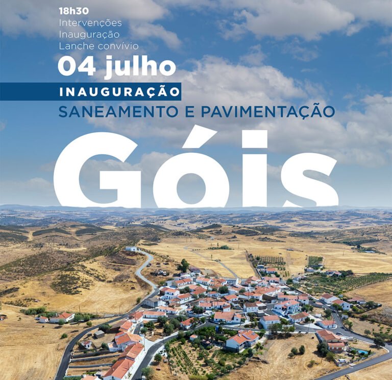 Câmara Municipal de Mértola inaugura requalificação urbana e saneamento de Góis
