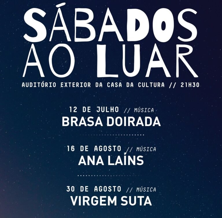 “Sábados ao Luar 2025” traz música e animação ao Verão de Beja