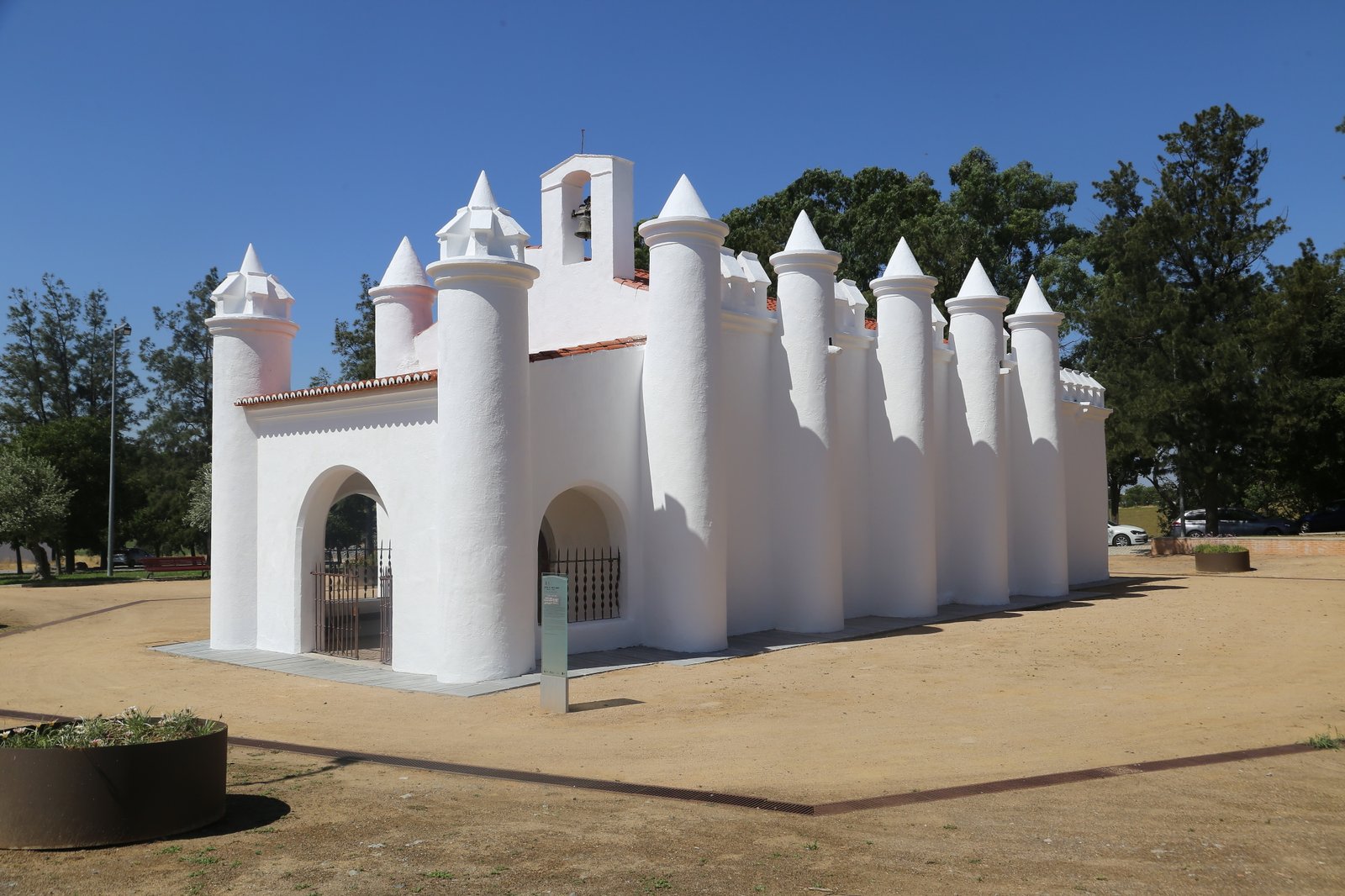 Beja: Foi finalizada a pintura exterior da Ermida de Santo André