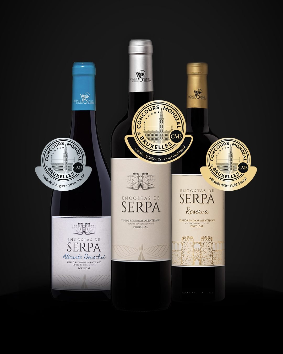 Vinhos de Serpa conquistam grande medalha de ouro em Bruxelas, elevando prestígio alentejano